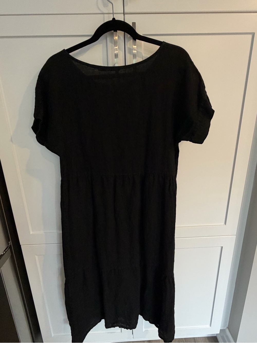 Valentina Naldi Black Women's Dress - Elegant Italian Design